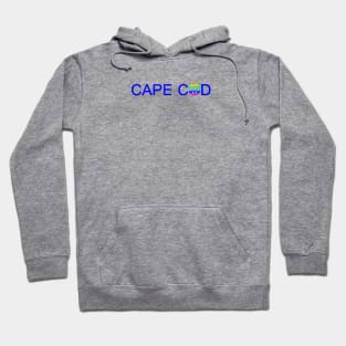 Cape Code Peace Rainbow Hoodie